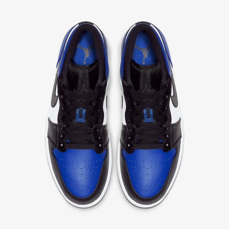 Jordan low clearance royal toe